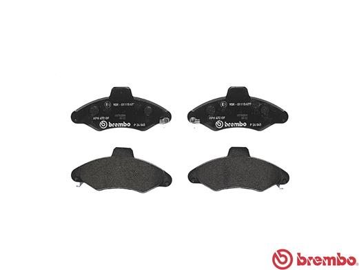 A.B.S. P 24 045 BREMBO Bremsbelagsatz, Scheibenbremse